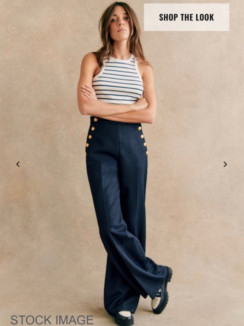 New! | SÉZANE | MARINO TROUSERS | Navy | Size 44 / US12